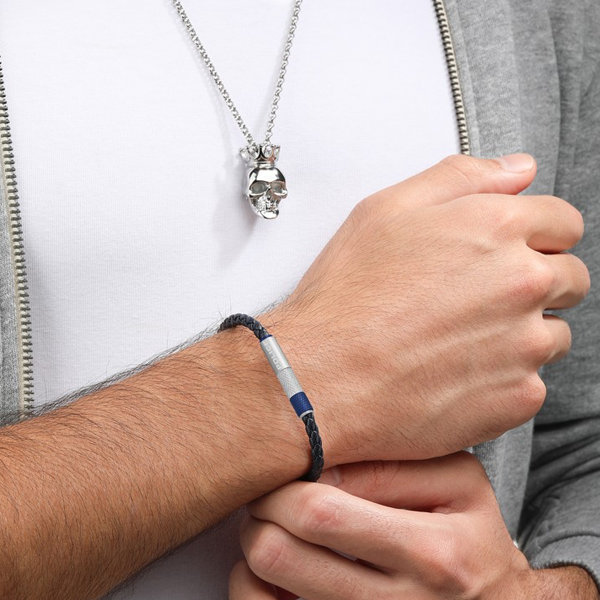 Police Outlet Bracelet, Steel