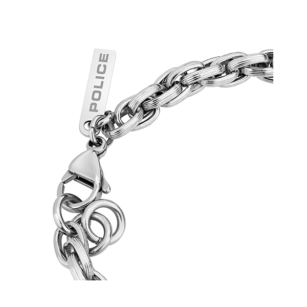 Police Outlet Bracelet, Steel