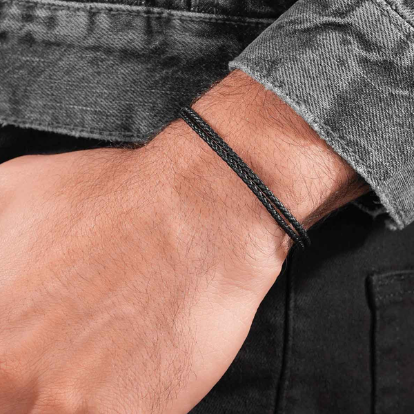 Police Outlet Bracelet, Steel
