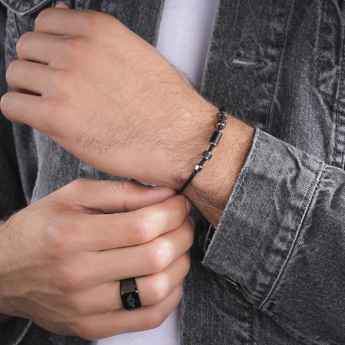 Police Outlet Bracelet, Steel