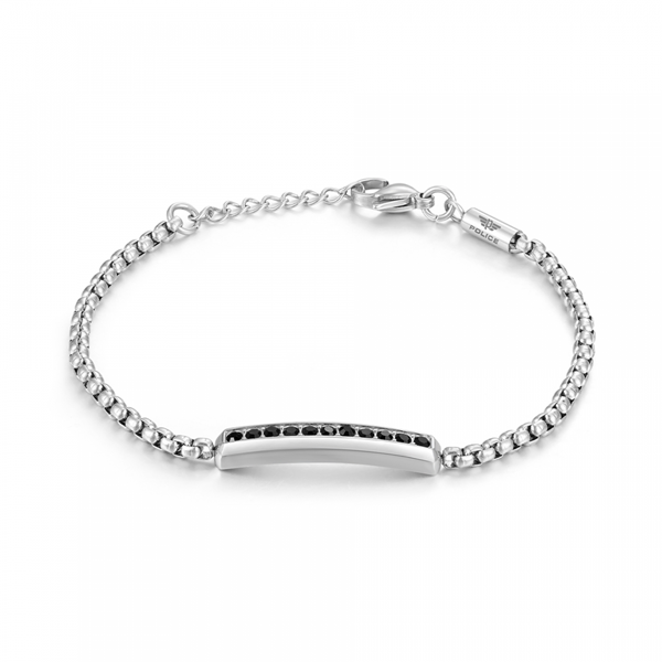 Police Outlet Bracelet, Steel