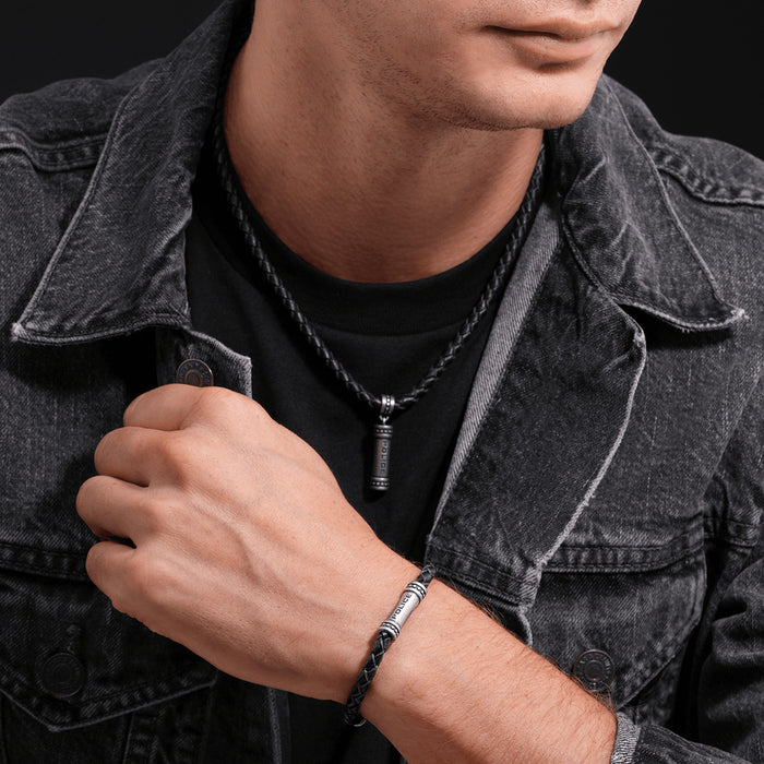 Police Outlet Bracelet, Steel