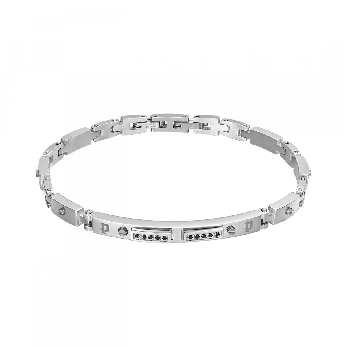 Police Outlet Bracelet, Steel