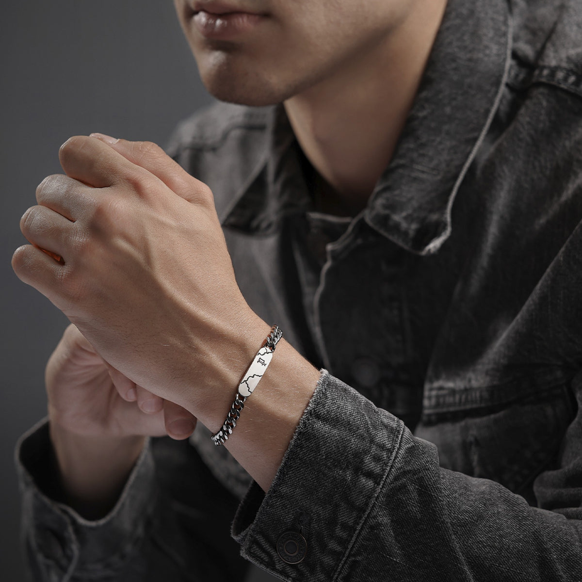 Police Bracelet, Steel