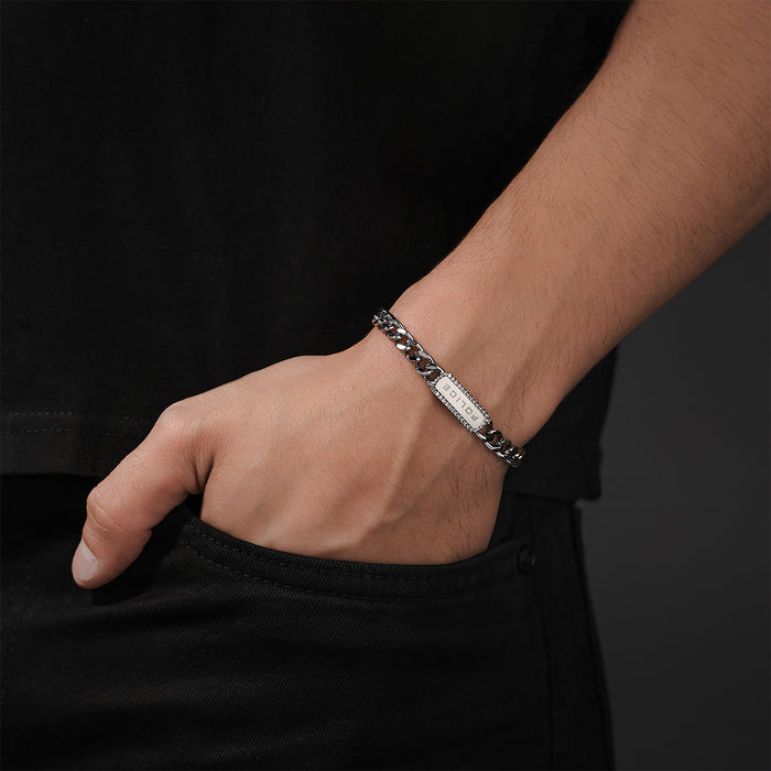 Police Bracelet, Steel