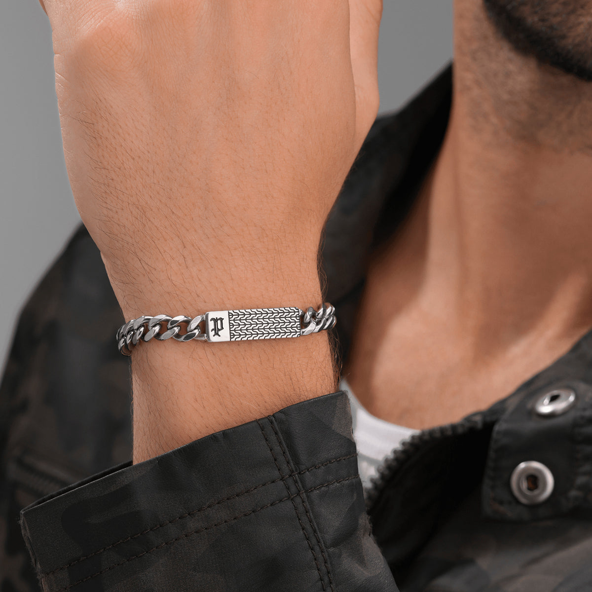 Police Bracelet, Steel
