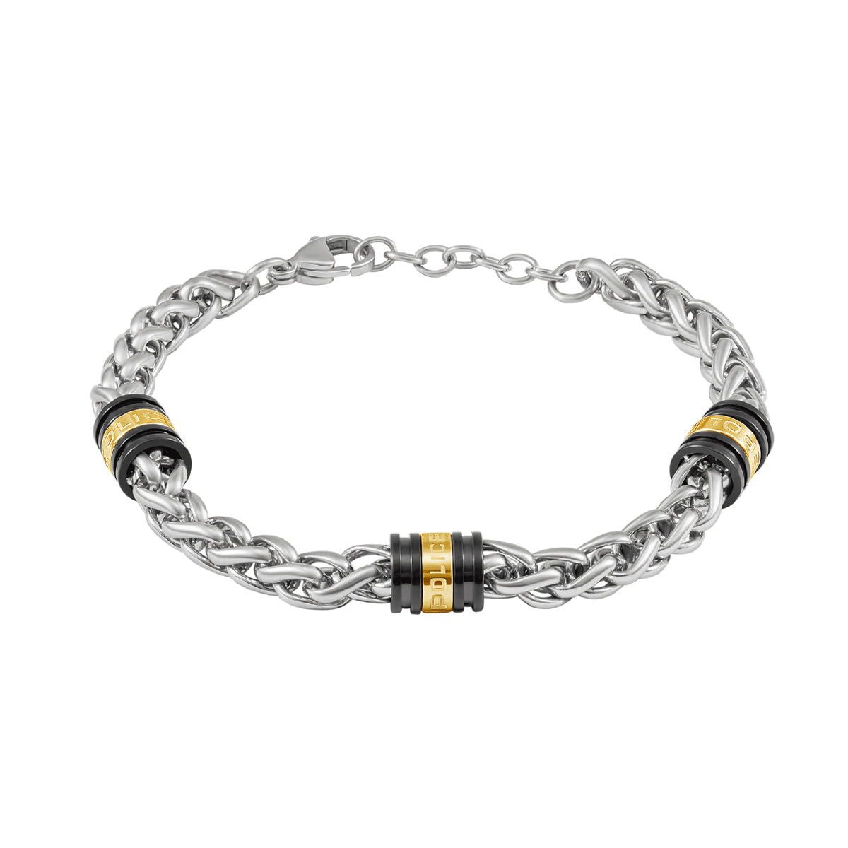 Police Bracelet, Steel