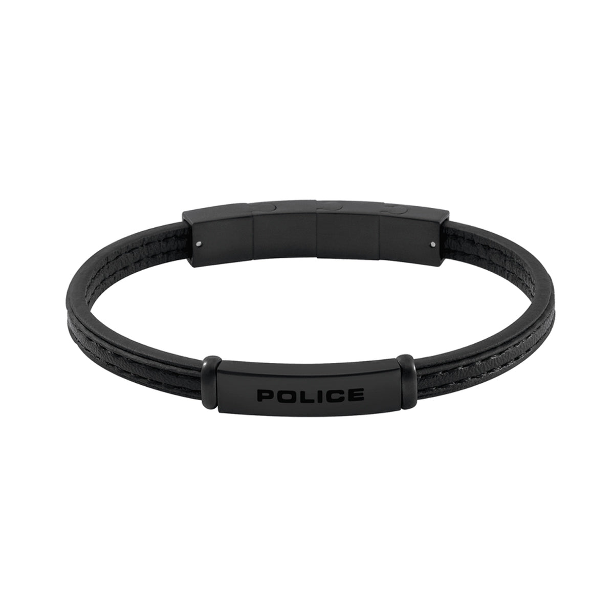 Police Bracelet Police, Leather