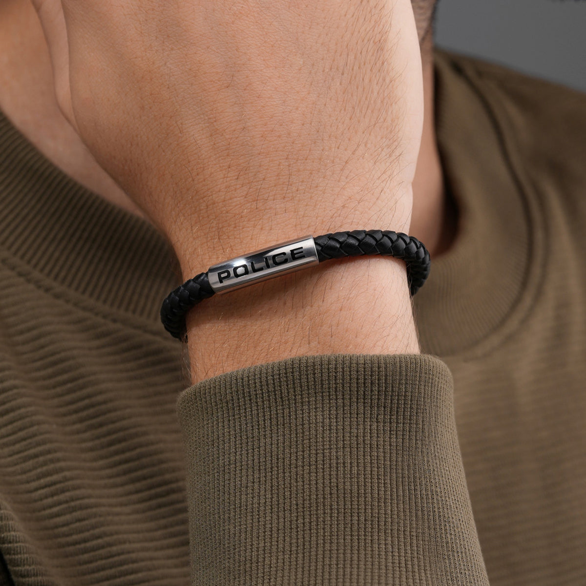 Police Bracelet, Steel