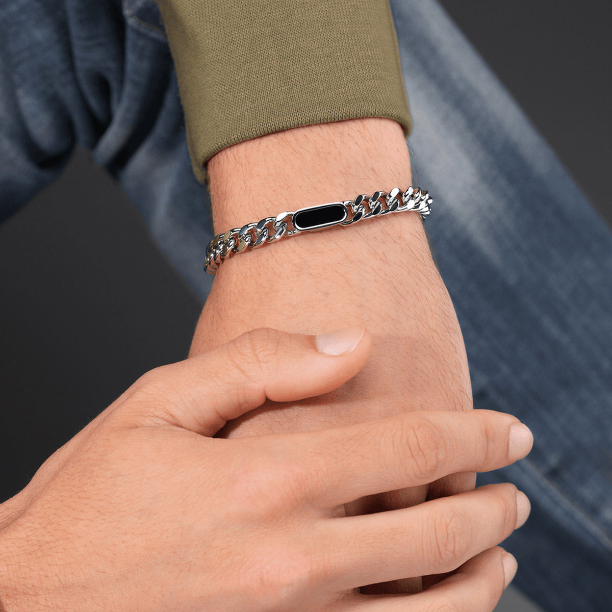 Police Bracelet, Steel