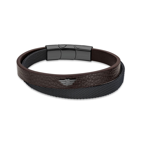 Police Outlet Bracelet, Steel