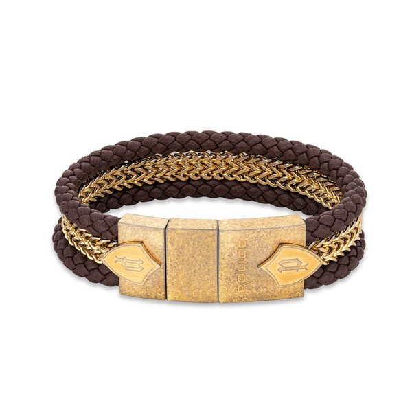 Police Outlet Bracelet, Steel
