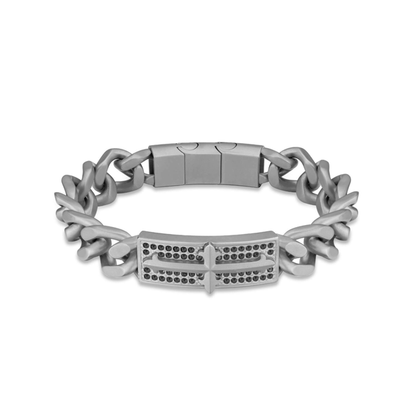 Police Outlet Bracelet, Steel