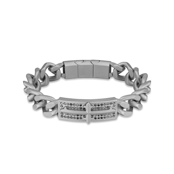 Police Outlet Bracelet, Steel