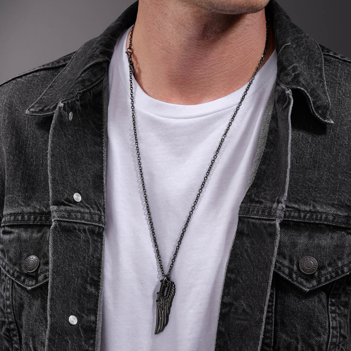 Police Necklace Police, Steel