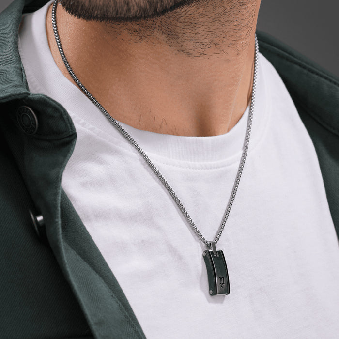 Police Necklace Police, Steel