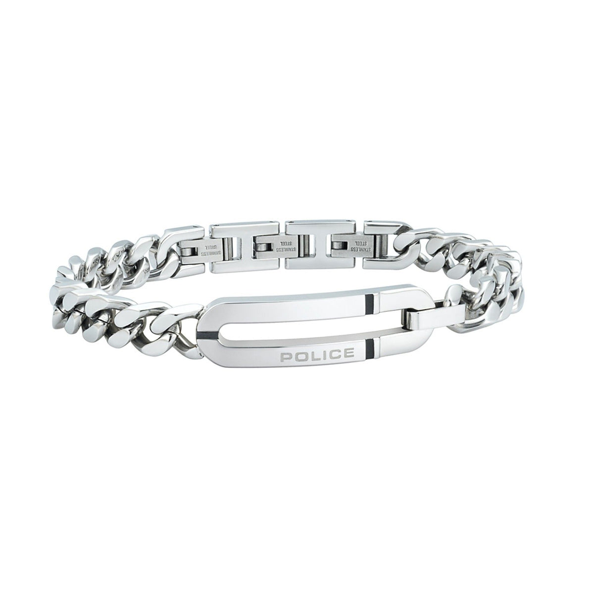 Police Bracelet, Steel