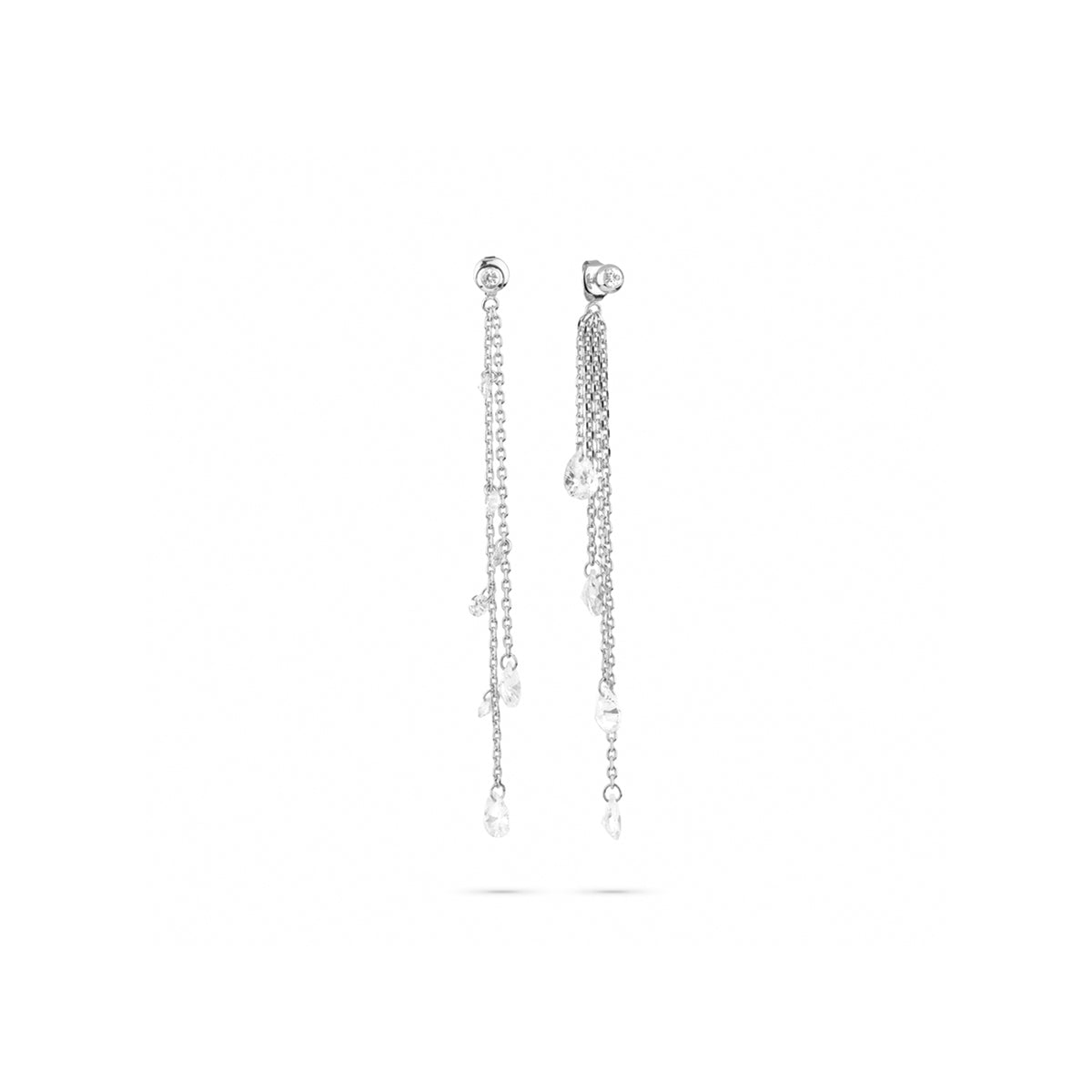 Radiant Pair Of Earrings Radiant, Steel