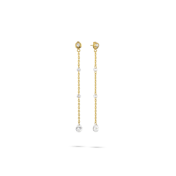 Radiant Pair Of Earrings Radiant, Steel