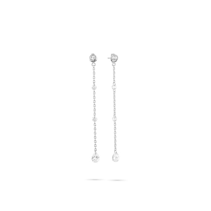 Radiant Pair Of Earrings Radiant, Steel