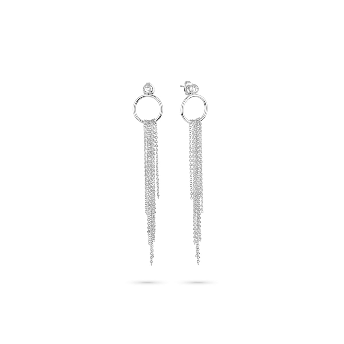 Radiant Pair Of Earrings Radiant, Steel