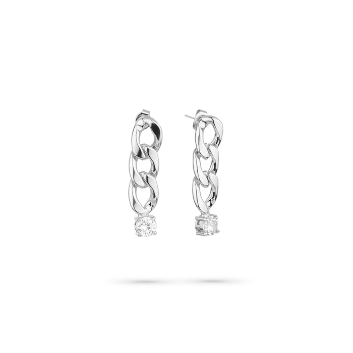 Radiant Pair Of Earrings Radiant, Steel