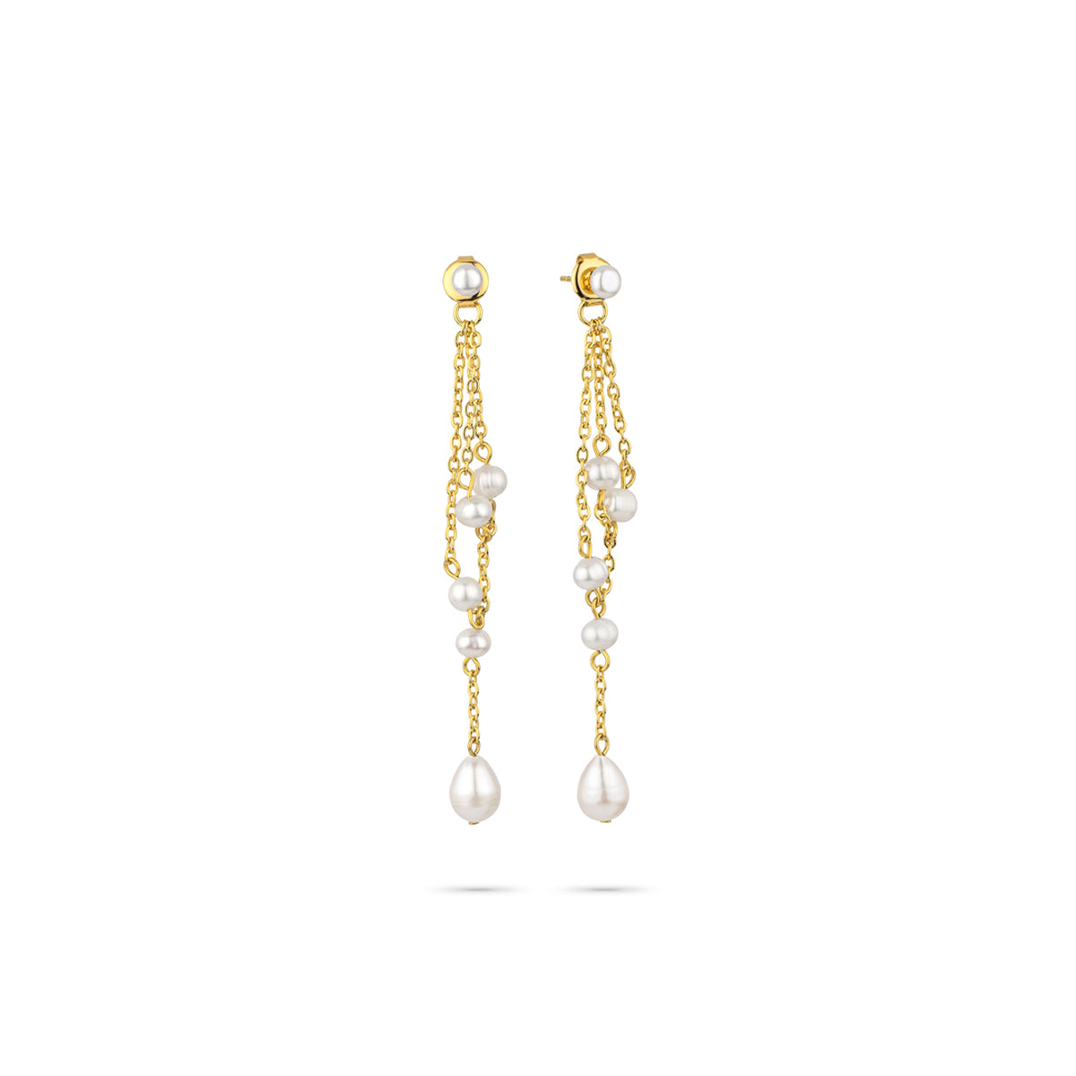 Radiant Pair Of Earrings Radiant, Steel