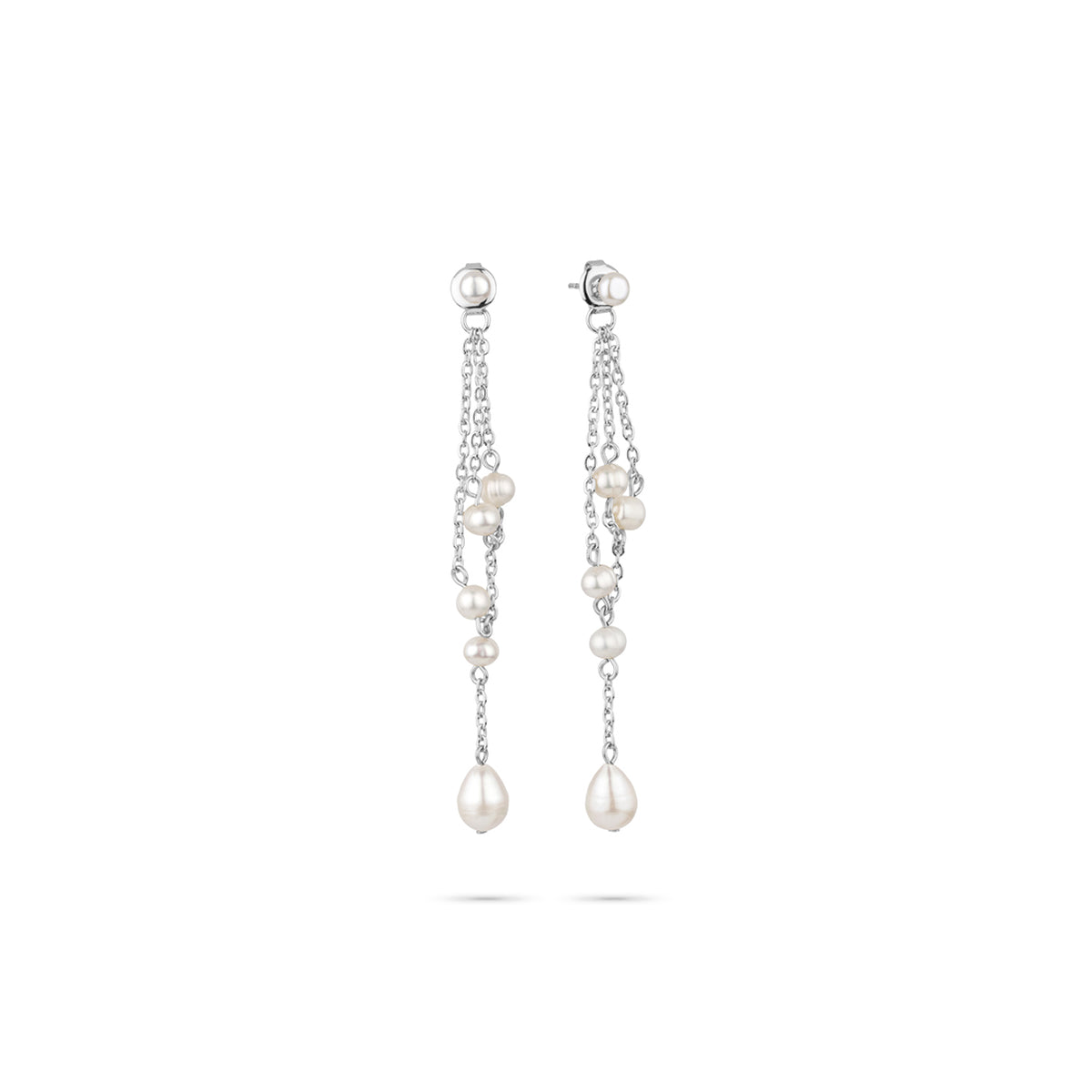 Radiant Pair Of Earrings Radiant, Steel