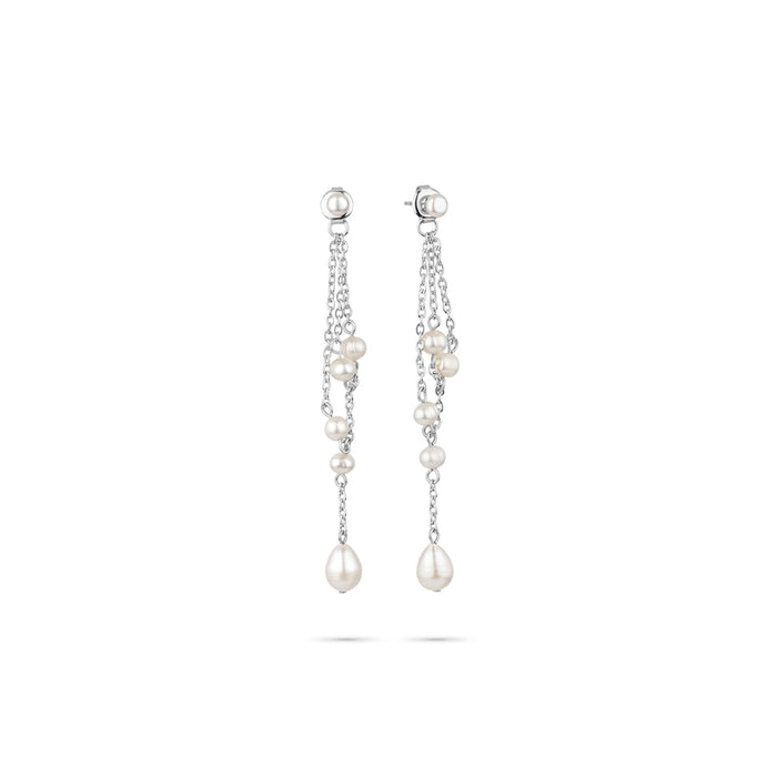Radiant Pair Of Earrings Radiant, Steel