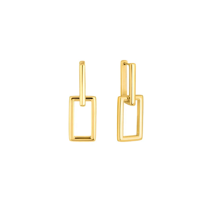 Radiant Pair Of Earrings Radiant, Steel