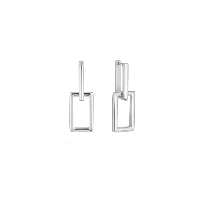 Radiant Pair Of Earrings Radiant, Steel