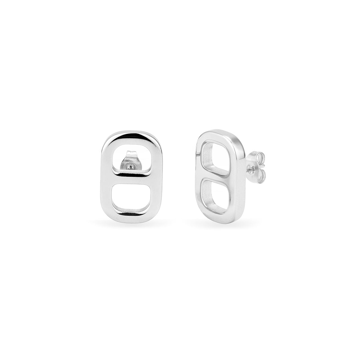 Radiant Pair Of Earrings Radiant, Steel