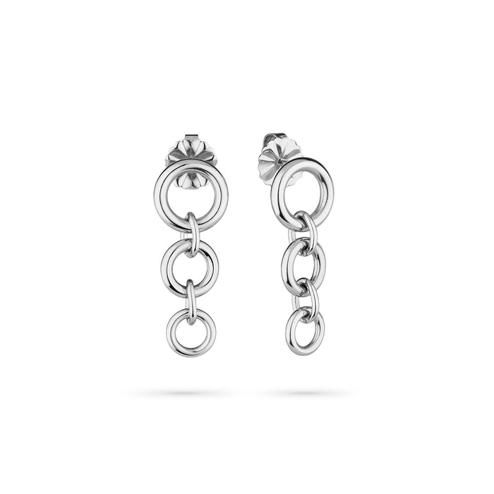 Radiant Pair Of Earrings Radiant, Steel