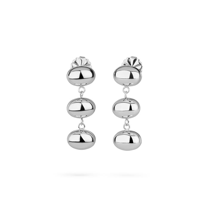 Radiant Pair Of Earrings Radiant, Steel