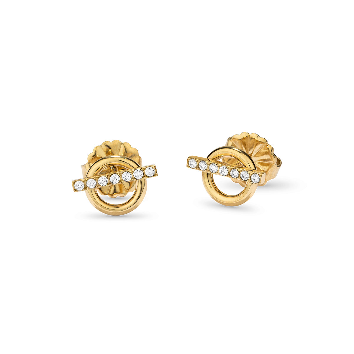 Radiant Pair Of Earrings Radiant, Steel
