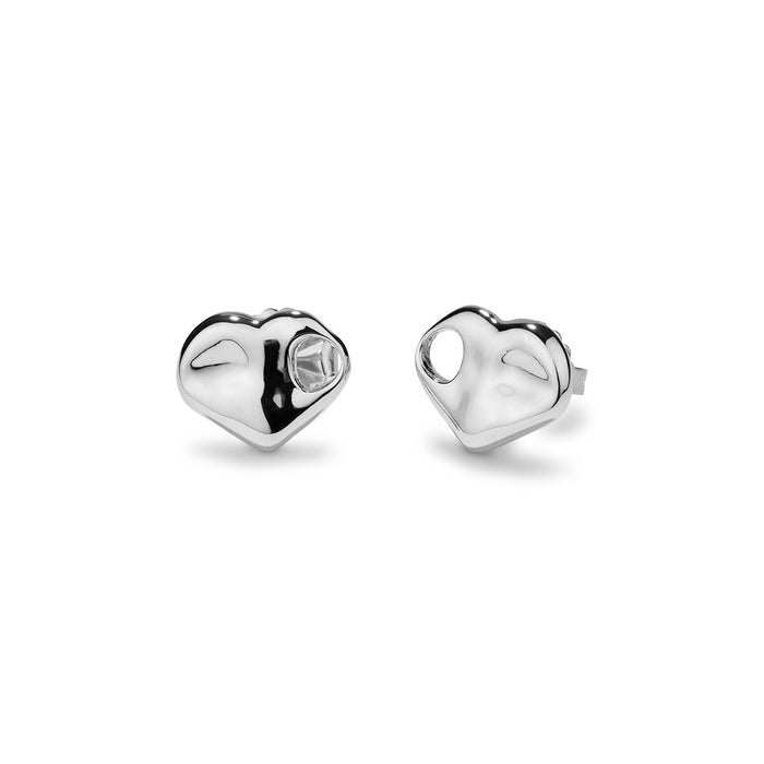 Radiant Pair Of Earrings Radiant, Steel