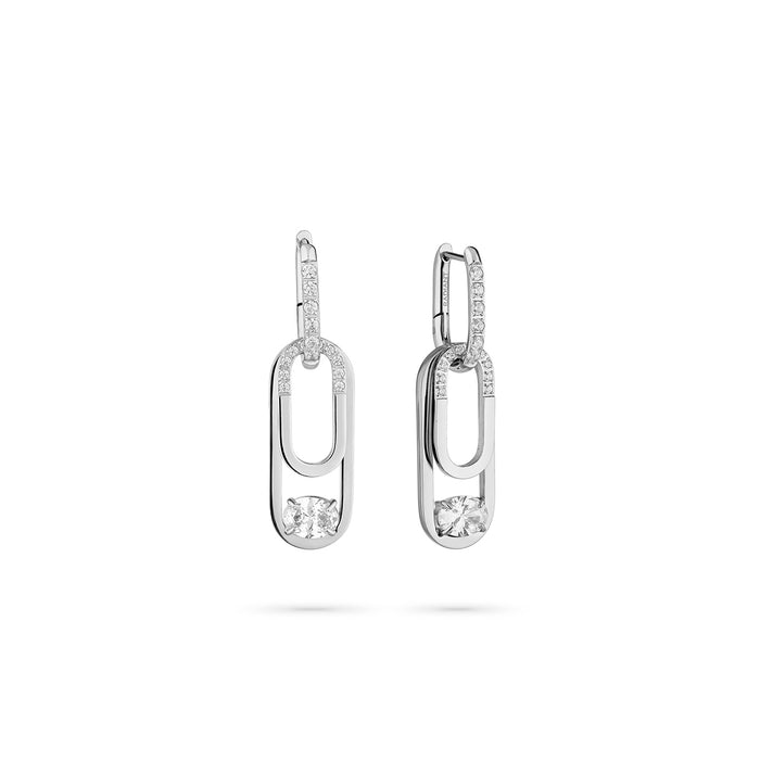 Radiant Pair Of Earrings Radiant, Steel