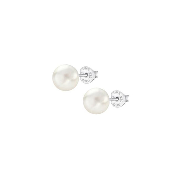 Lotus Silver Pair Of Earrings Lotus Silver, 925 Silver