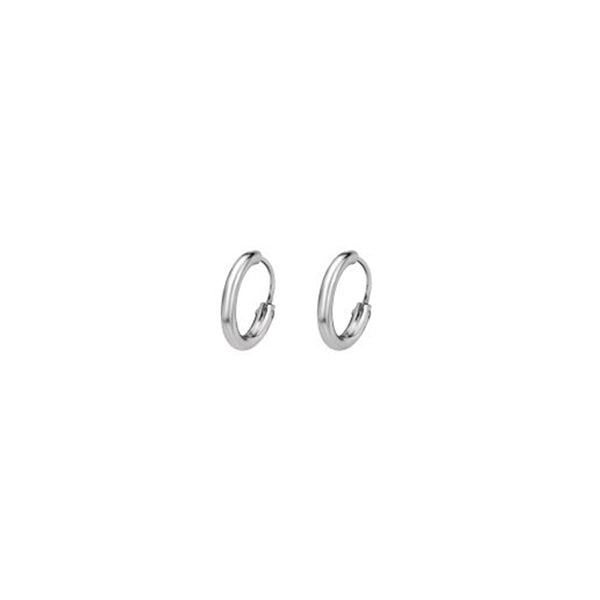 Lotus Silver Pair Of Earrings Lotus Silver, 925 Silver