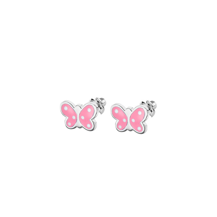 Lotus Silver Pair Of Earrings Lotus Silver, 925 Silver