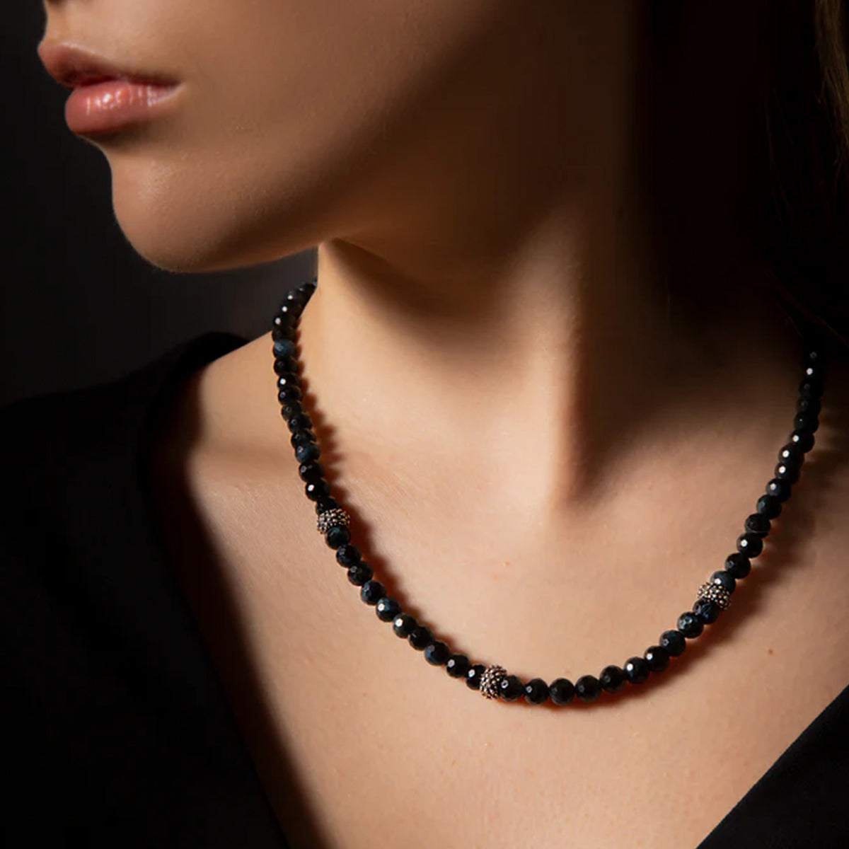 Albert M. Necklace Albert M., Silver 925