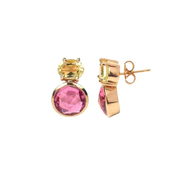 Vidal E Vidal Pair Of Earrings Vidal E Vidal, Bronze